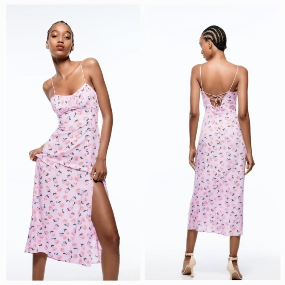 zara corsetry inspired dress
